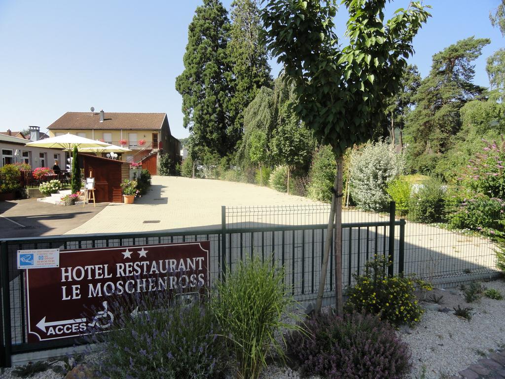 Hotel Restaurant Le Moschenross Thann Buitenkant foto