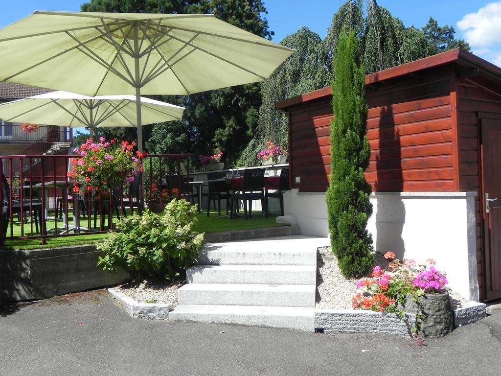 Hotel Restaurant Le Moschenross Thann Buitenkant foto