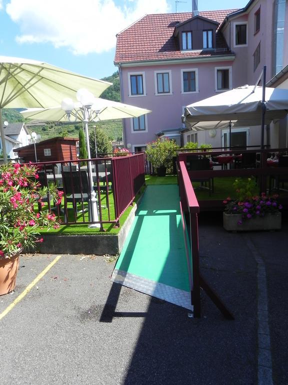 Hotel Restaurant Le Moschenross Thann Buitenkant foto